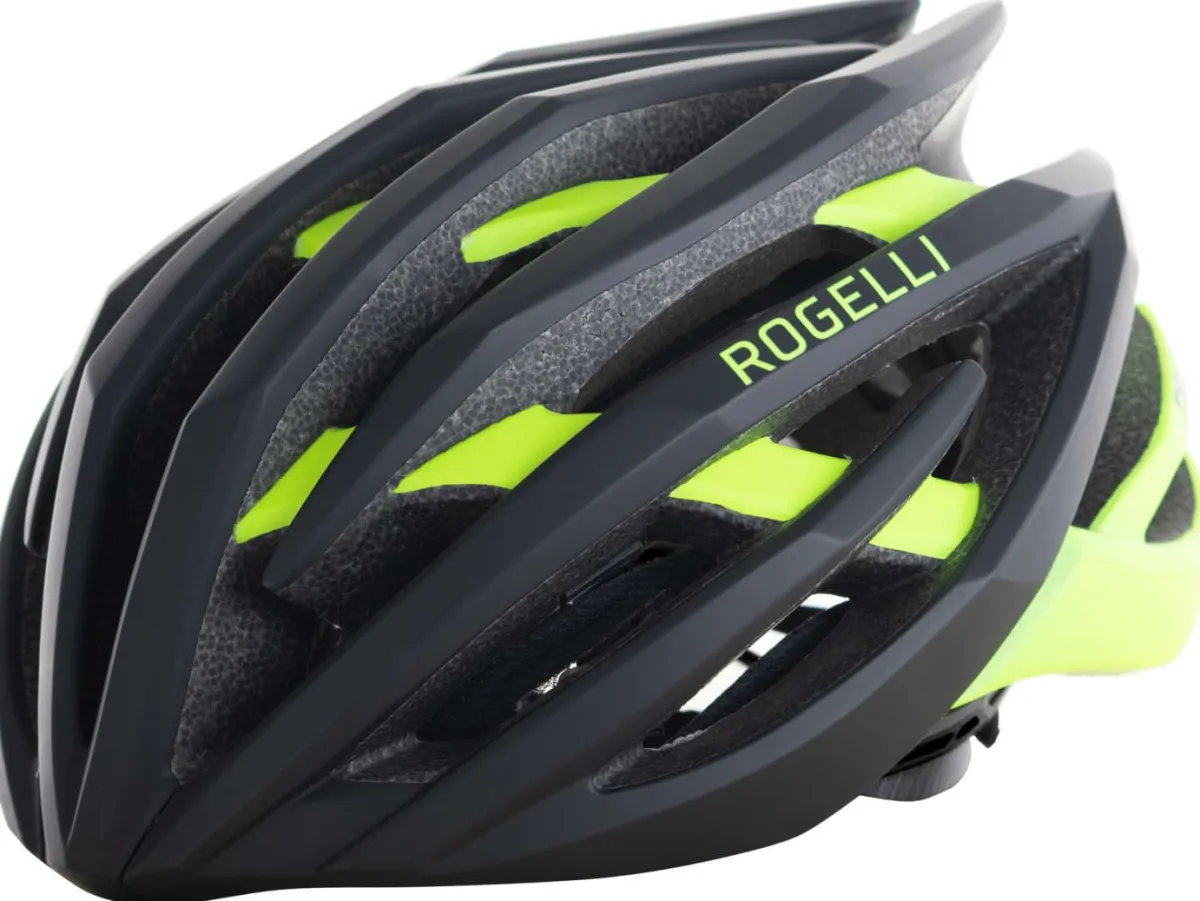 Rogelli Łyżworolki | Wszystkie Produkty<UltralekkikaskrowerowyTECTA,czarny,odblaskowożółty