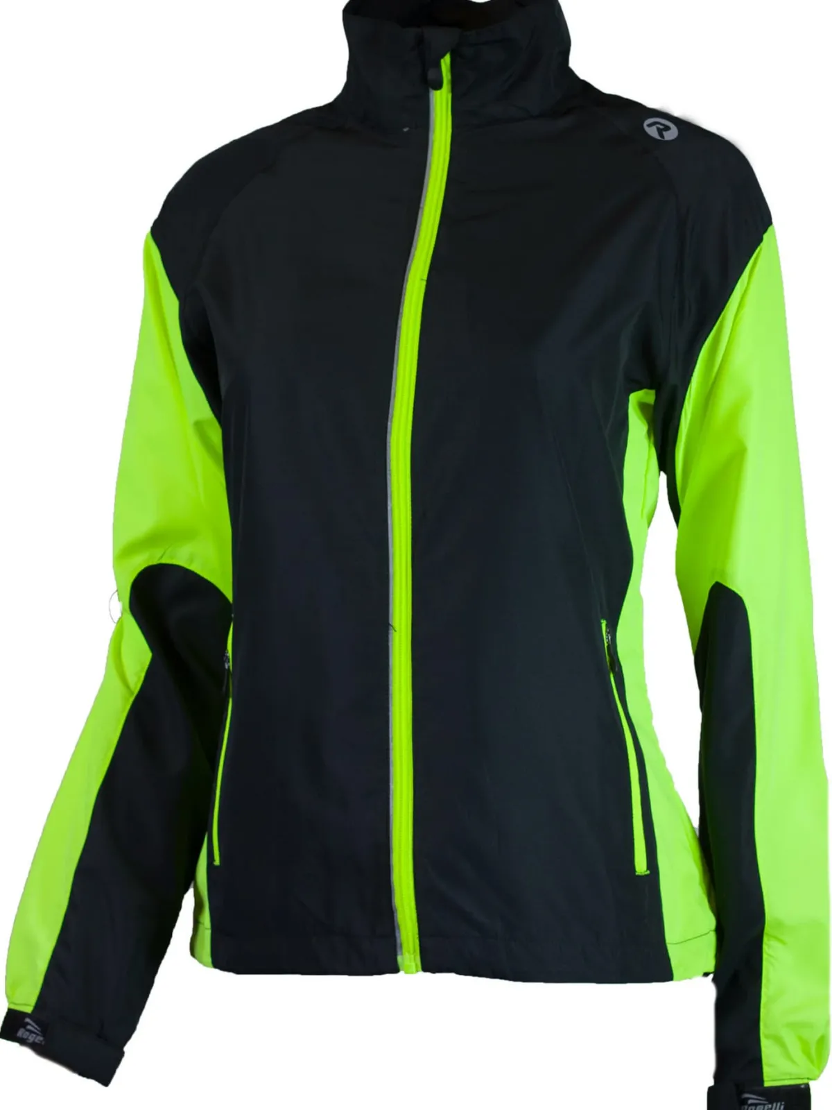 Rogelli Łyżworolki | Wszystkie Produkty<WiatrówkadobieganiaELVIdamska,czarno-żółtaodblaskowa