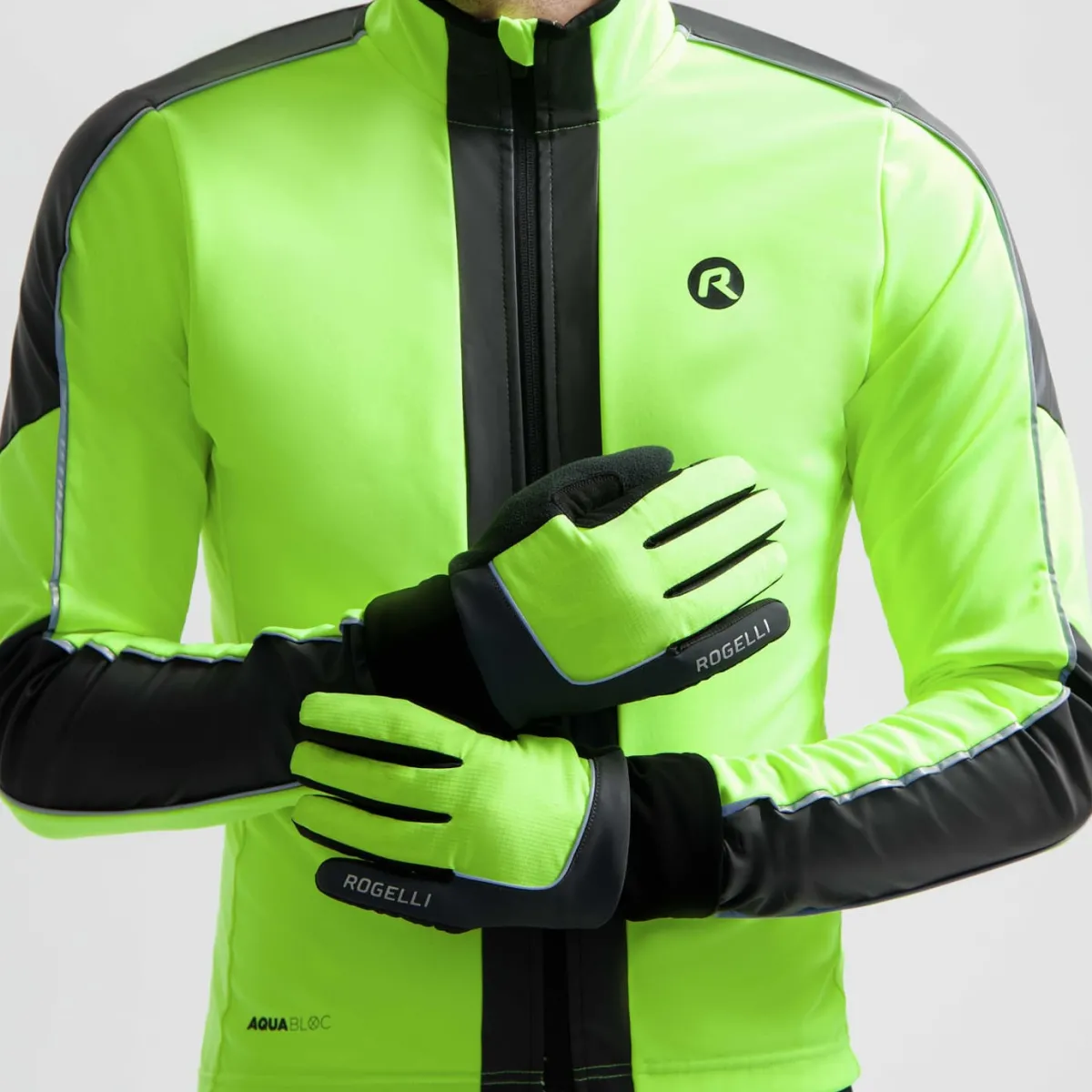 Rogelli Łyżworolki | Wszystkie Produkty<WodoodpornerękawiczkikolarskieESSENTIALHIVIS,żółte