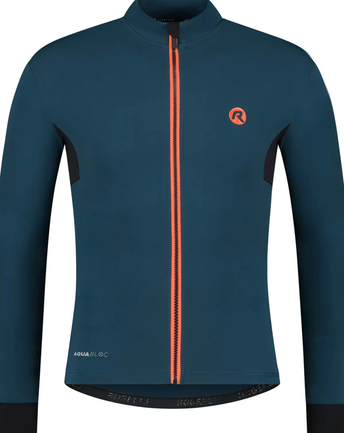 Rogelli Łyżworolki | Wszystkie Produkty<WydajnakoszulkarowerowaDISTANCEDWRzdługimrękawem,ciemnoniebiesko-pomarańczowa