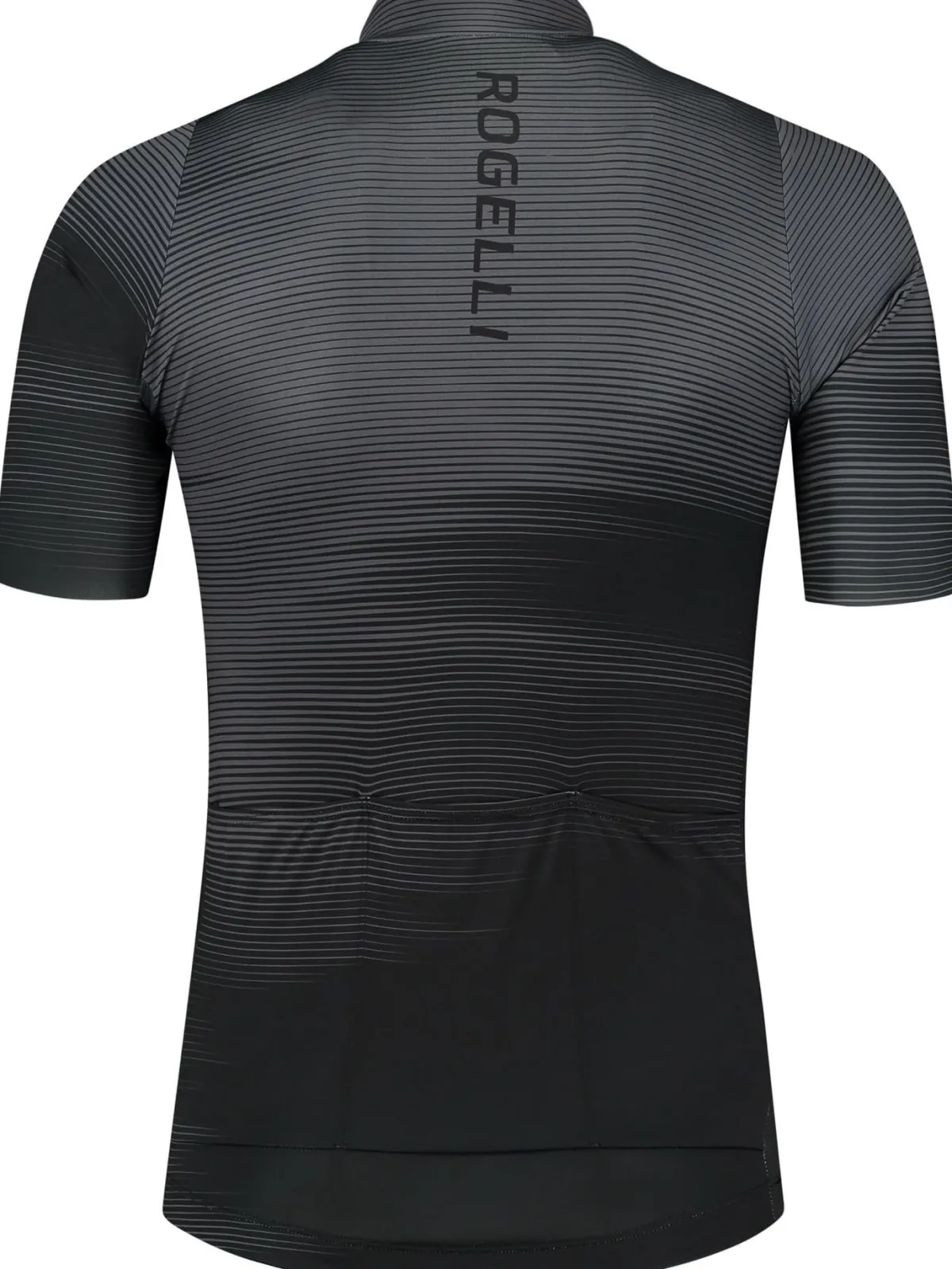 Rogelli Wyprzedaż | Wyprzedaż<WysokiejjakościkoszulkarowerowaGLITCH,czarno-szara