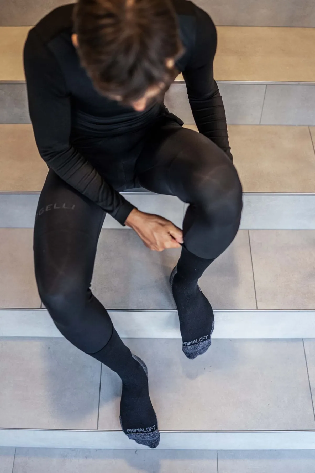 Rogelli Łyżworolki | Wszystkie Produkty<ZimoweskarpetkinarowerPRIMALOFT,czarno-szare